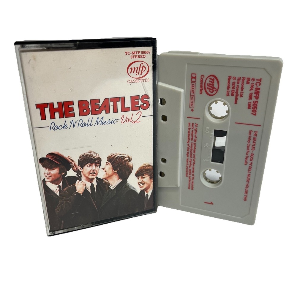 The Beatles Rock 'N' Roll Music Vol. 2 - Cassette TC-MFP 50507 Stereo
